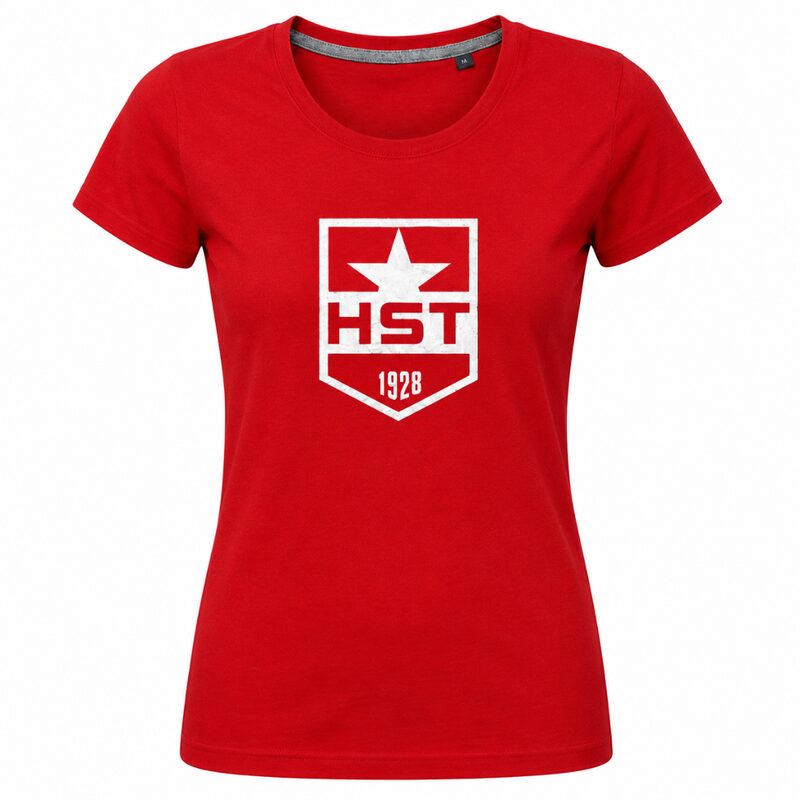 Fan triko dámské Třebíč 26-27 Logo třpyt RED